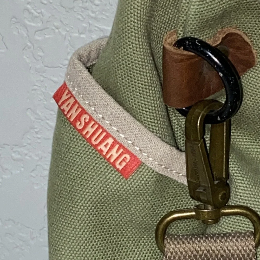 Yan Shuang Asian Backpack Bag Crossbody Handmade 15